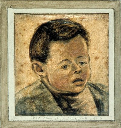 Head of a Boy by Theo van Doesburg